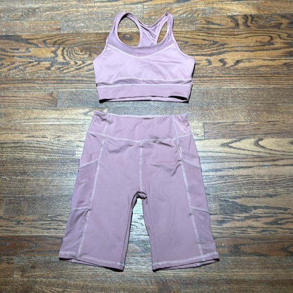 Tops - Tank bra short set